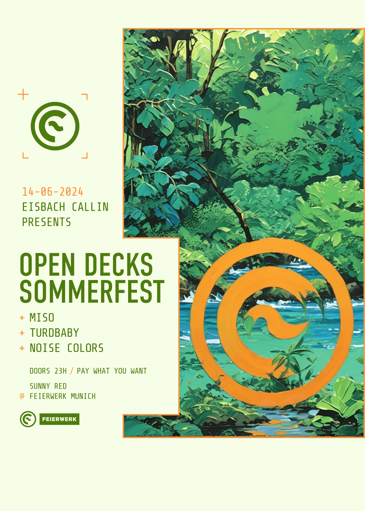 Eisbach Callin Open Decks Sommerfest